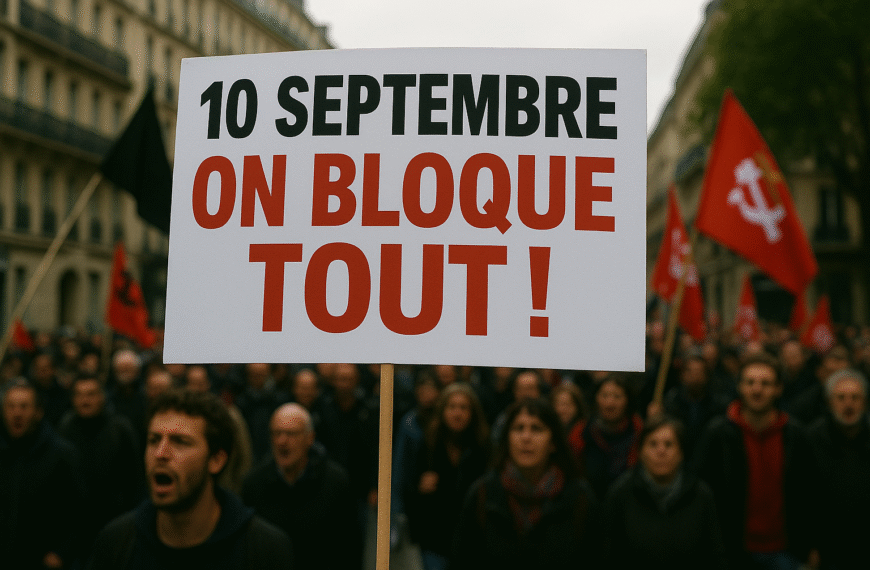 Le 10 septembre : blocage ou capitulation ?