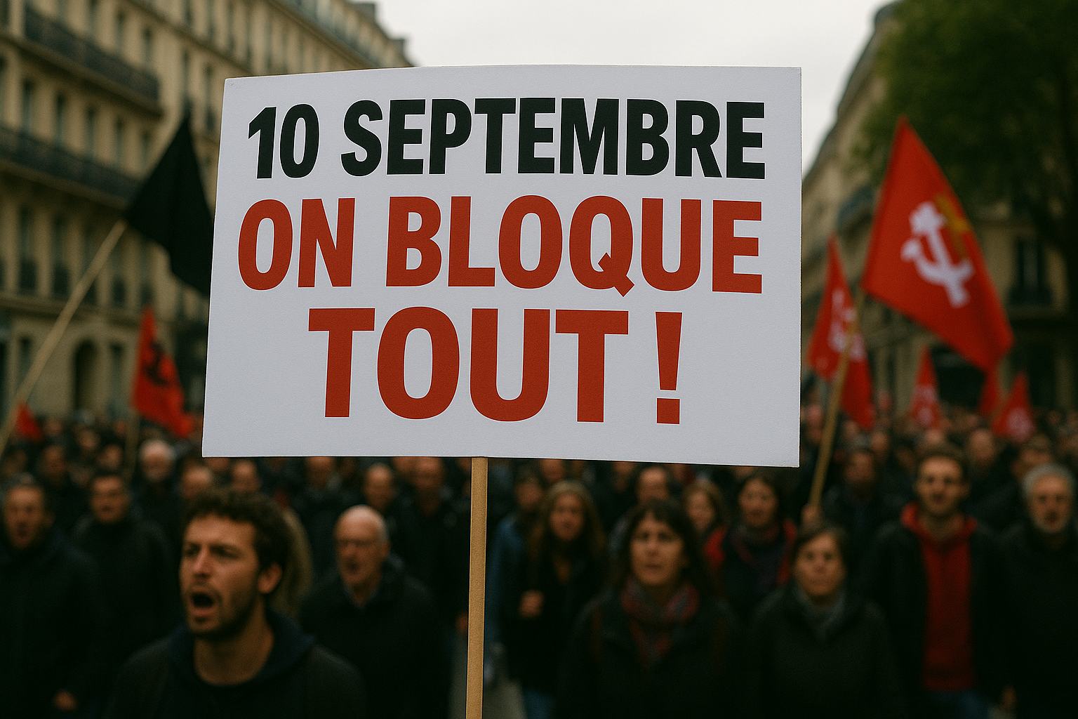 Le 10 septembre : blocage ou capitulation ?
